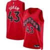 Cool Pascal Siakam Toronto Raptors Nike 2021/22 Diamond Swingman Jersey Icon Edition Red