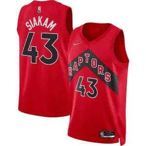 Cool Pascal Siakam Toronto Raptors Nike 2021/22 Diamond Swingman Jersey Icon Edition Red