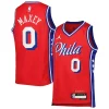 Cool Tyrese Maxey Philadelphia 76ers Jordan Brand Youth Swingman Jersey Statement Edition Red