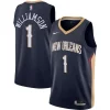 Cool Zion Williamson New Orleans Pelicans Nike Swingman Jersey Navy Icon Edition