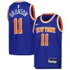 Delizioso Incantevole Fascinante Jalen Brunson New York Knicks Nike Youth Swingman Jersey Icon Edition Blue