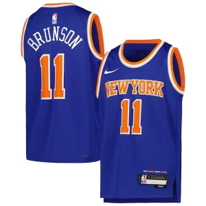 Delizioso Incantevole Fascinante Jalen Brunson New York Knicks Nike Youth Swingman Jersey Icon Edition Blue