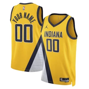 Delizioso Lussuoso Indiana Pacers Jordan Brand Unisex 2022/23 Swingman Custom Jersey Statement Edition Yellow