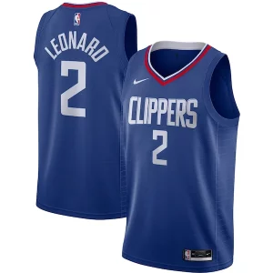 Delizioso Moderno Kawhi Leonard LA Clippers Nike Swingman Jersey Royal Icon Edition