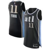 Delizioso Nike Trae Young Atlanta Hawks Authentic Jersey City Edition Black