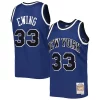 Delizioso Patrick Ewing New York Knicks 1997/98 Hardwood Classics Off Court Swingman Jersey Blue