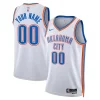 Delizioso Raffinato Classico Oklahoma City Thunder Nike Unisex Swingman Custom Jersey White Association Edition