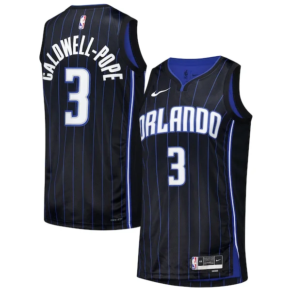 Delizioso Trendy Kentavious Caldwell Pope Orlando Magic Nike Unisex 2024 Offseason Addition Nike Swingman Jersey Black