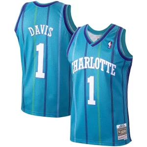 Duraturo Baron Davis Charlotte Hornets 1999/00 Hardwood Classics Swingman Jersey Teal