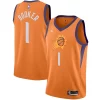 Duraturo Bellissimo Devin Booker Phoenix Suns Jordan Brand 2020/21 Swingman Jersey Statement Edition Orange