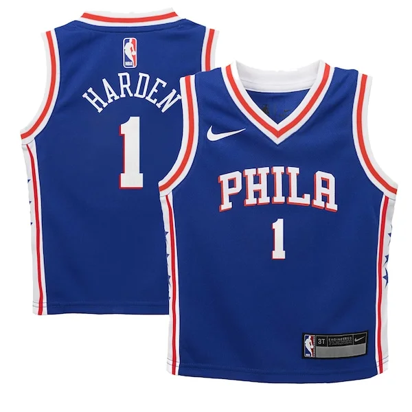 Duraturo Carino James Harden Philadelphia 76ers Nike Preschool Swingman Player Jersey Icon Edition Royal