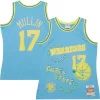 Duraturo Chris Mullin Golden State Warriors 1993/94 Swingman Sidewalk Sketch Jersey Light Blue