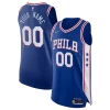 Duraturo Comodo Magnifico Philadelphia 76ers Nike 2021/22 Diamond Authentic Custom Jersey Icon Edition Royal