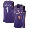 Duraturo Cool Devin Booker Phoenix Suns Nike Unisex 2024/25 Swingman Player Jersey City Edition Purple
