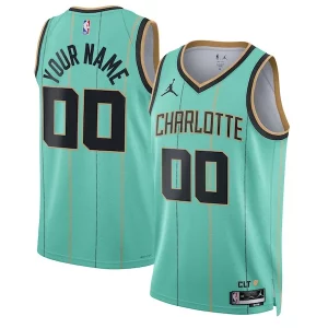Duraturo Eccezionale Charlotte Hornets Jordan Brand Unisex 2024/25 Custom Swingman Jersey City Edition Mint