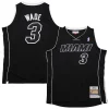 Duraturo Eccezionale Fantastico Dwyane Wade Miami Heat 2011/12 Hardwood Classics Authentic Jersey Black