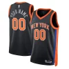 Duraturo Elegante New York Knicks Nike Unisex 2022/23 Swingman Custom Jersey City Edition Black