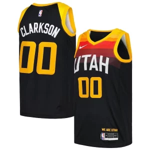Duraturo Jordan Clarkson Utah Jazz Nike Swingman Player Jersey City Edition Black