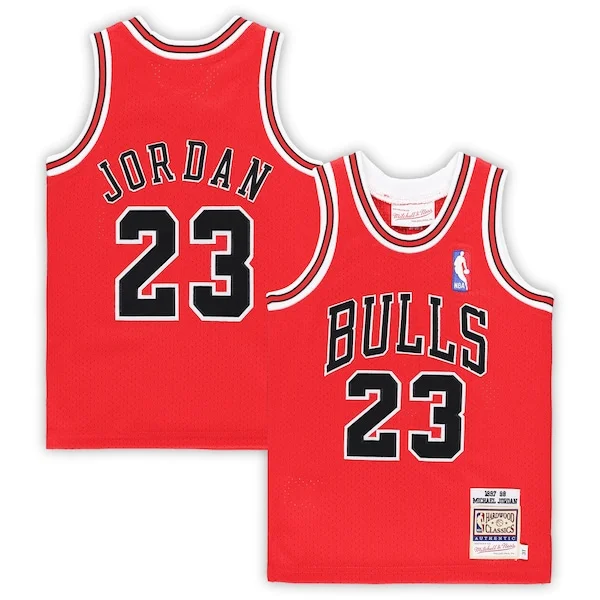 Duraturo Michael Jordan Chicago Bulls Toddler 1997/98 Hardwood Classics Authentic Jersey Red/Black/White