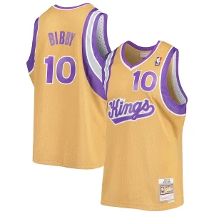 Duraturo Mike Bibby Sacramento Kings 2005/06 Hardwood Classics Swingman Jersey Gold