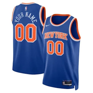 Duraturo New York Knicks Nike Unisex Swingman Custom Jersey Blue Icon Edition