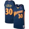 Duraturo Ottimo Comodo Stephen Curry Golden State Warriors 2009/10 Big & Tall Hardwood Classics Swingman Jersey Navy