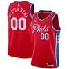 Duraturo Philadelphia 76ers Jordan Brand Swingman Custom Jersey Statement Edition Red