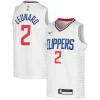 Duraturo Raffinato Fantastico Kawhi Leonard LA Clippers Nike Youth 2020/21 Swingman Jersey Association Edition White/Royal