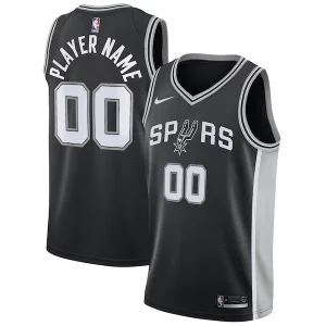 Duraturo San Antonio Spurs Nike Swingman Custom Jersey Black Icon Edition