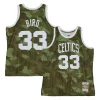 Duraturo Sofisticato Larry Bird Boston Celtics Hardwood Classics 1985/86 Ghost Green Swingman Jersey Camo