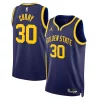 Duraturo Stephen Curry Golden State Warriors Jordan Brand Unisex Swingman Jersey Statement Edition Navy