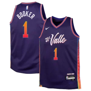 Duraturo Versatile Fantastico Devin Booker Phoenix Suns Nike Youth Swingman Replica Jersey City Edition Purple