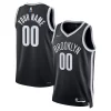 Eccezionale Attraente Brooklyn Nets Nike 2021/22 Diamond Swingman Custom Jersey Icon Edition Black