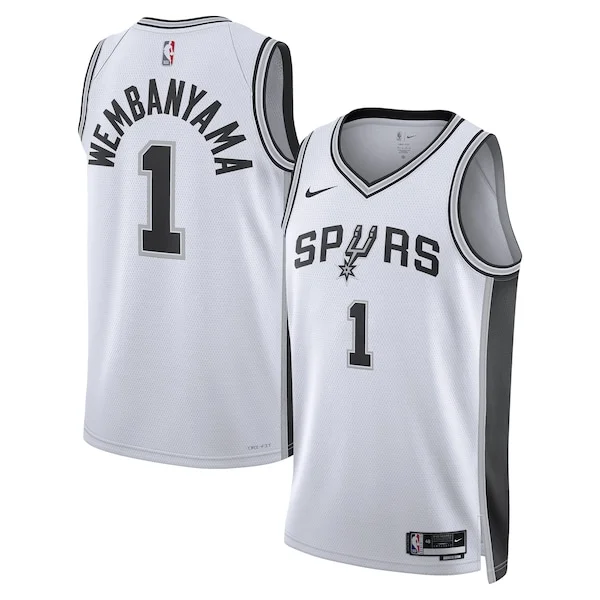 Eccezionale Comodo Victor Wembanyama San Antonio Spurs Nike Unisex Swingman Jersey Association Edition White