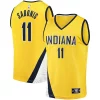 Eccezionale Domantas Sabonis Indiana Pacers Fast Break Replica Jersey Statement Edition Gold