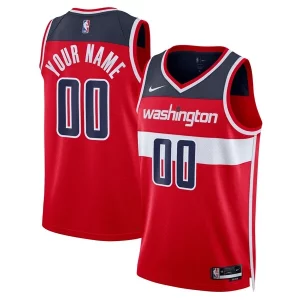 Eccezionale Elegante Accattivante Washington Wizards Nike Unisex Swingman Custom Jersey Red Icon Edition