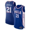 Eccezionale Fantastico Carino Joel Embiid Philadelphia 76ers Nike Authentic Jersey Association Edition Royal