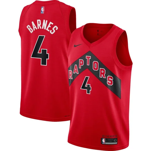 Eccezionale Fantastico Scottie Barnes Toronto Raptors Nike Youth Swingman Jersey Icon Edition Red/White