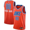 Eccezionale Fascinante Delizioso Oklahoma City Thunder Jordan Brand Swingman Custom Jersey Statement Edition Orange