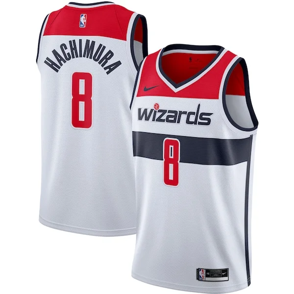 Eccezionale Gorgeous Rui Hachimura Washington Wizards Nike 2020/21 Swingman Jersey White Association Edition