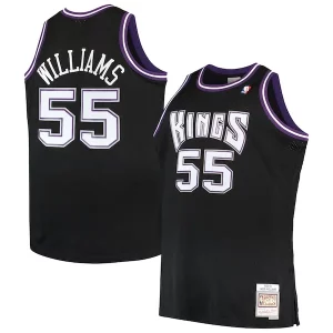 Eccezionale Jason Williams Sacramento Kings Big & Tall 2000/01 Hardwood Classics Swingman Jersey Black