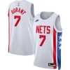 Eccezionale Kevin Durant Brooklyn Nets Nike Swingman Jersey Classic Edition White
