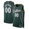 Eccezionale Prestigioso Boston Celtics Nike Unisex 2022/23 Swingman Custom Jersey City Edition Kelly Green