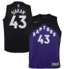 Eccezionale Resistente Accattivante Pascal Siakam Toronto Raptors Nike Youth 2020/21 Swingman Player Jersey Black/Purple Earned Edition