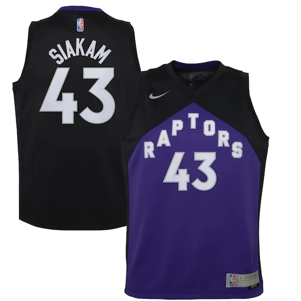 Eccezionale Resistente Accattivante Pascal Siakam Toronto Raptors Nike Youth 2020/21 Swingman Player Jersey Black/Purple Earned Edition