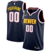 Eccezionale Splendido Cool Denver Nuggets Nike 2022/23 Swingman Custom Jersey Icon Edition Navy