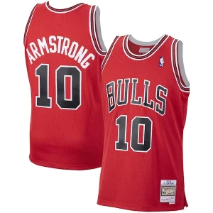 Eccezionale Splendido Duraturo B. J. Armstrong Chicago Bulls 2001/02 Hardwood Classics Swingman Jersey Red