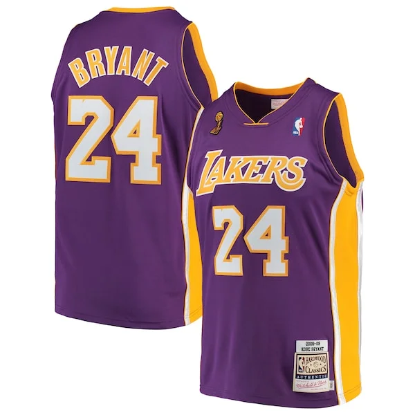 Eccezionale Splendido Kobe Bryant Los Angeles Lakers 2008/09 Hardwood Classics Authentic Jersey Purple