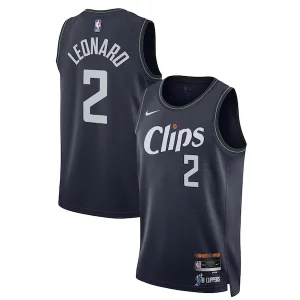 Eccezionale Versatile Fascinante Kawhi Leonard LA Clippers Nike Unisex 2023/24 Swingman Jersey Navy City Edition