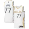 Elegante Bellissimo Dallas Mavericks Nike Swingman Player Jersey City Edition White